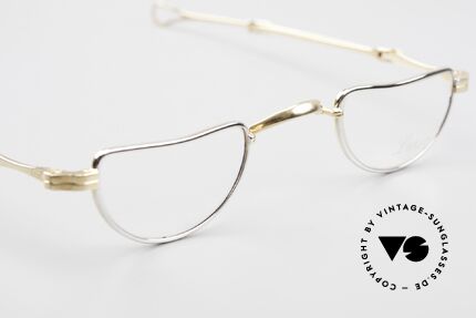 Lunor I 07 Telescopic Teleskopbrille BC Gold Platin, eine kostbare Lesebrille, die es nirgendwo mehr gibt, Passend für Herren und Damen