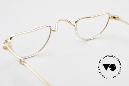 Lunor I 07 Telescopic Teleskopbrille BC Gold Platin, deutsches Traditionsunternehmen; made in Germany, Passend für Herren und Damen