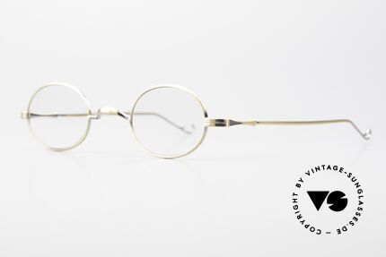 Lunor II 10 Limited Metallbrille Antik Gold, kleine Brille in Gr. 43/26; für große Stärken geeignet, Passend für Herren und Damen Lunor II 10 Limited Metallbrille Antik Gold, kleine Brille in Gr. 43/26; für große Stärken geeignet, Passend für Herren und Damen
