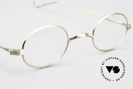 Lunor II 10 Limited Metallbrille Antik Gold, zeitlose Fassung; Unisex-Modell (Damen und Herren), Passend für Herren und Damen Lunor II 10 Limited Metallbrille Antik Gold, zeitlose Fassung; Unisex-Modell (Damen und Herren), Passend für Herren und Damen