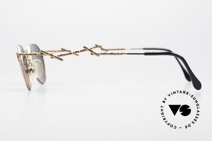 Casanova MTC21 Venezianische Designerbrille, einzigartige vintage Brille im ungetragenen Zustand, Passend für Herren und Damen