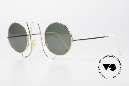 Casanova CMR 1 Kunst Sonnenbrille Mit Strass, legendäres Modell mit der 'Strass-Antenne', Passend für Damen