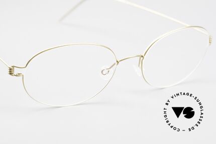 Lindberg Charly Air Titan Rim Ovale Titanium Brille Unisex, ungetragenes Designerstück + orig. Lindberg Magnet-Etui, Passend für Herren und Damen
