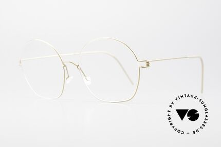 Lindberg Jane Air Titan Rim Edle Frauen Designerbrille, in (L) Größe 53-17, mit einer Bügellänge von 135mm, Passend für Damen