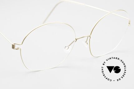 Lindberg Jane Air Titan Rim Edle Frauen Designerbrille, ungetragenes Designerstück mit LINDBERG Hart-Etui, Passend für Damen