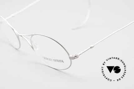 Giorgio Armani 229 Die Armani Schubert Brille, öst. Komponist Franz Schubert trug diese Form um 1820, Passend für Herren und Damen