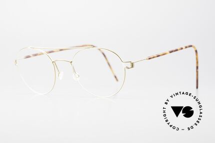 Lindberg Bruce 48 Air Titan Rim Damenbrille Und Herrenbrille, in (M) Größe 48-21, mit einer Bügellänge von 145mm, Passend für Herren und Damen