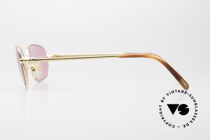 Cartier Deimios Pinke Sonnenbrille Vergoldet, 2. hand; absolut neuwertiger Zustand + Chanel Etui, Passend für Herren und Damen