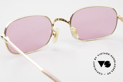 Cartier Deimios Pinke Sonnenbrille Vergoldet, Größe: medium, Passend für Herren und Damen