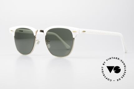 Ray Ban Clubmaster Bausch & Lomb USA 80er Brille, Designklassiker in bester Qualität (made in USA), Passend für Herren und Damen Ray Ban Clubmaster Bausch & Lomb USA 80er Brille, Designklassiker in bester Qualität (made in USA), Passend für Herren und Damen