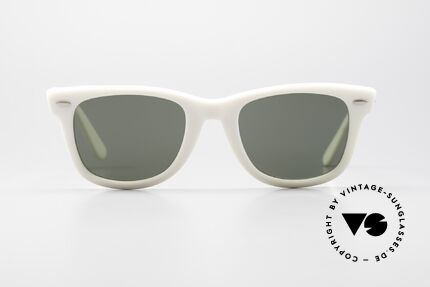 Ray Ban Wayfarer I Rare USA Sonnenbrille Limited, in den 80ern getragen v. Don Johnson in 'Miami Vice', Passend für Herren und Damen Ray Ban Wayfarer I Rare USA Sonnenbrille Limited, in den 80ern getragen v. Don Johnson in 'Miami Vice', Passend für Herren und Damen