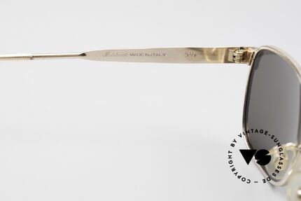 Metavisto Consul Walzgold Doublé 60er Brille, ungetragen (wie alle unsere seltenen Doublé-Brillen), Passend für Herren
