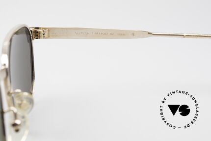 Metavisto Consul Walzgold Doublé 60er Brille, leichte Patina macht dieses Original noch interessanter, Passend für Herren