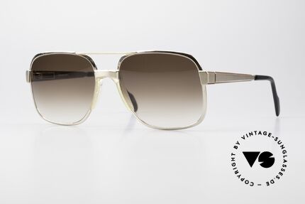 Metzler 0768 Helmut Kohl Brille 80er Vintage, original METZLER Sonnenbrille aus den 1980ern, Passend für Herren