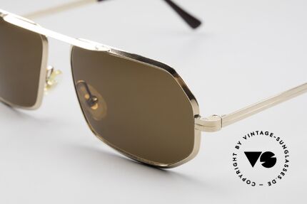 Cottet Manager 60er Brille Walzgold Doublé, ungetragen (wie alle unsere seltenen Doublé-Brillen), Passend für Herren