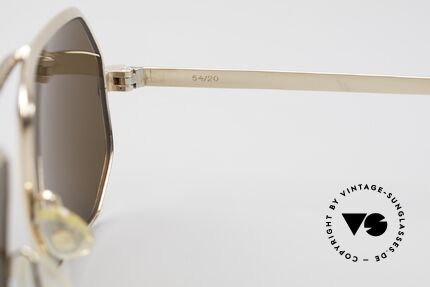 Cottet Manager 60er Brille Walzgold Doublé, Größe: large, Passend für Herren