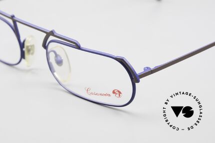 Casanova LC29 Kunstvolle 80er Vintage Brille, eigentlich ein Museumsstück, da Brillen-Kunstwerk, Passend für Herren und Damen