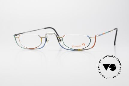 Casanova LC34 Designer Vintage Lesebrille Bunt, außergewöhnliche vintage Lesebrille von Casanova, Passend für Herren und Damen