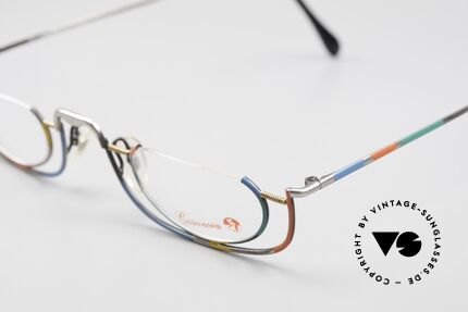 Casanova LC34 Designer Vintage Lesebrille Bunt, Kunst und Funktionalität treffen hier aufeinander, Passend für Herren und Damen