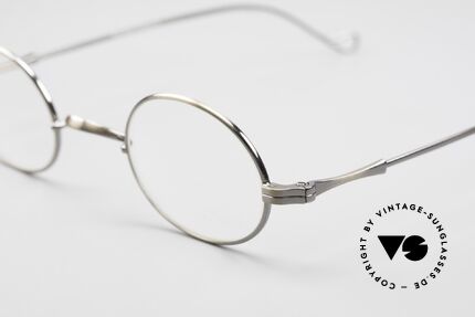 Lunor II 10 Ovale Metallbrille Antik Gold, Brillen-Design in Anlehnung an frühere Jahrhunderte, Passend für Herren und Damen Lunor II 10 Ovale Metallbrille Antik Gold, Brillen-Design in Anlehnung an frühere Jahrhunderte, Passend für Herren und Damen