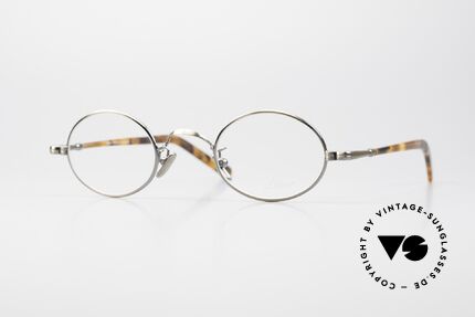 Lunor VA 100 Ovale Lunor Brille Antik Gold Details