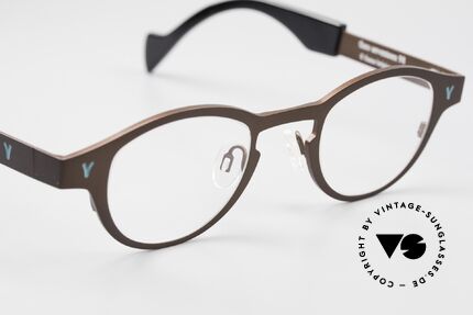 Theo Belgium Seventeen Damen & Herren Titanbrille, ungetragen; wie alle unsere vintage Theo Brillen, Passend für Herren und Damen