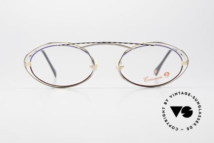 Casanova LC22 80er Vintage Brille Für Damen, wirklich sehr interessante Rahmenkonstruktion, Passend für Damen
