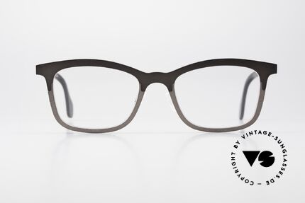 Theo Belgium Mille 55 Klassische Brille Damen & Herren, Modell mille+55 in color code 417 (braun & grau), Passend für Herren und Damen