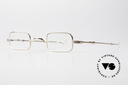 Lunor I 13 Telescopic Eckige Lesebrille Schiebebügel, Scheibe h/v 38/22, Steg 24,5, Bügel 118 bis 155mm, Passend für Herren und Damen