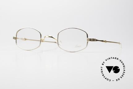 Lunor I 16 Telescopic Brillenklassiker Schiebebügel, rare Lunor vintage Brille; Teleskop-Schiebebügel!, Passend für Herren und Damen
