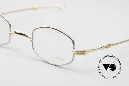 Lunor I 16 Telescopic Brillenklassiker Schiebebügel, ein über 20 Jahre altes ORIGINAL; zeitlos elegant, Passend für Herren und Damen