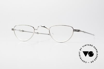 Lunor I 06 Telescopic Ausziehbare Brille Platin PP, LUNOR = französisch für "Lunette d’Or" (Goldbrille), Passend für Herren und Damen