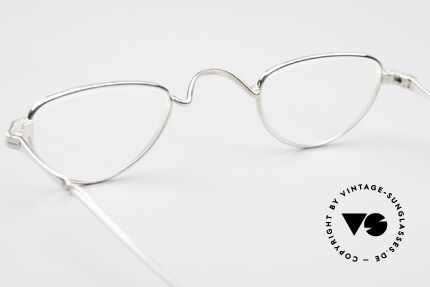 Lunor I 06 Telescopic Ausziehbare Brille Platin PP, KEINE RETROBRILLE, ein ORIGINAL von circa 1999, Passend für Herren und Damen