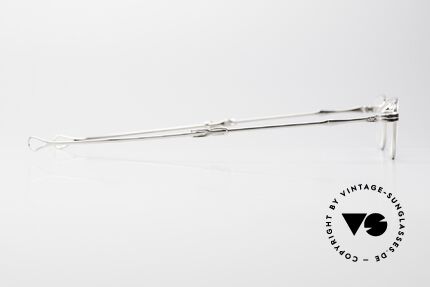 Lunor I 06 Telescopic Ausziehbare Brille Platin PP, Größe: extra small, Passend für Herren und Damen