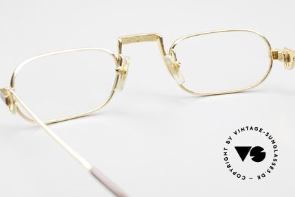 Cartier Demi Lune Laque Limitierte Luxus Lesebrille 80er, Größe: medium, Passend für Herren und Damen