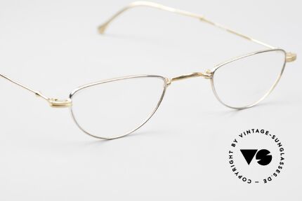 Lunor XXV Folding 06 Faltbare Lesebrille BC Bicolor, Lesebrille XXV06; gold- & platin-plattiert (bicolor), Passend für Herren und Damen