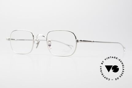 Lunor V 113 Lunor Herrenbrille Eckig Platin, LUNOR = ehrliches Handwerk mit Liebe zum Detail, Passend für Herren