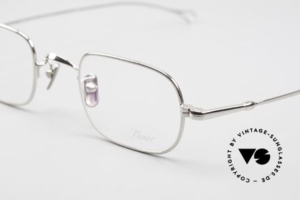 Lunor V 113 Lunor Herrenbrille Eckig Platin, ohne große Logos; stattdessen mit zeitloser Eleganz, Passend für Herren