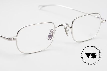 Lunor V 113 Lunor Herrenbrille Eckig Platin, aus der 2011er Kollektion in altbekannter Qualität, Passend für Herren