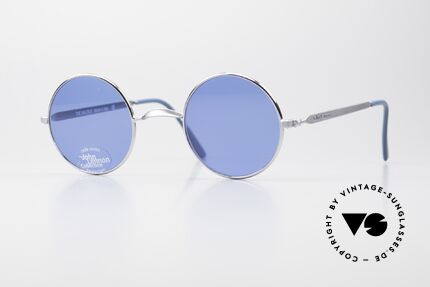 John Lennon - The Walrus Kleine Runde Brille Limited, original 'JOHN LENNON COLLECTION' Sonnenbrille, Passend für Herren und Damen