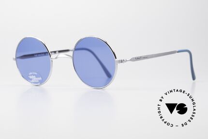 John Lennon - The Walrus Kleine Runde Brille Limited, typisch unverwechselbarer 1960er-70er Hippie Look, Passend für Herren und Damen