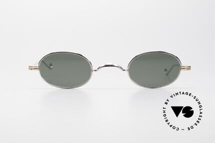 Lunor II 08 Kleine Ovale Sonnenbrille 90er, deutsches Traditionsunternehmen; made in Germany, Passend für Herren und Damen