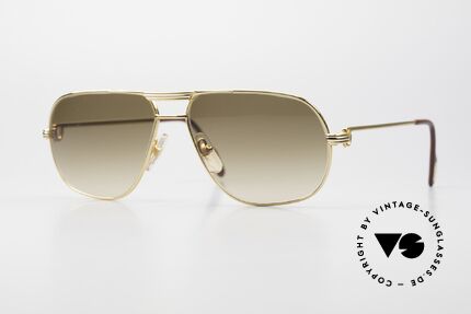 Cartier Tank - M Luxus Designer Sonnenbrille Details