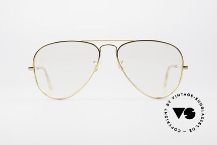 Ray Ban Aviator Kleine Alte B&L USA Brille, wirklich seltene Ausführung für optische Gläser, Passend für Herren
