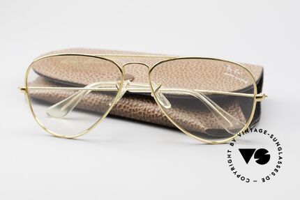 Ray Ban Aviator Kleine Alte B&L USA Brille, ungetragen (wie alle unsere 80er vintage Brillen), Passend für Herren
