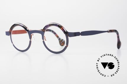 Theo Belgium Tag Runde Brille Damen Und Herren, markante Designerbrille für Damen UND Herren, Passend für Herren und Damen