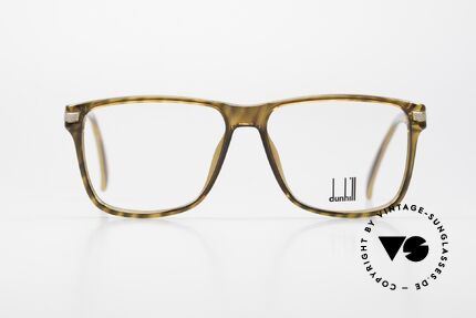 Dunhill 6055 Johnny Depp Nerd Stil Brille, elegante Alfred Dunhill Designer-Brille von 1988, Passend für Herren