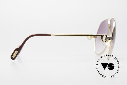 Cartier Vendome Santos - M James Bond Sonnenbrille 80er, KEIN RETRObrille, sondern ein 35 Jahres altes Original!, Passend für Herren und Damen