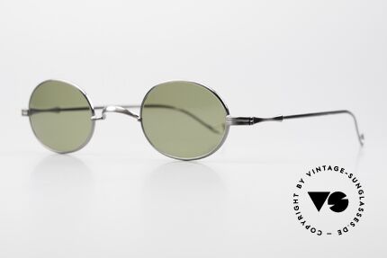 Lunor II 10 Ovale Sonnenbrille Gunmetal, kleine Brille in Gr. 43/26; für große Stärken geeignet, Passend für Herren und Damen Lunor II 10 Ovale Sonnenbrille Gunmetal, kleine Brille in Gr. 43/26; für große Stärken geeignet, Passend für Herren und Damen