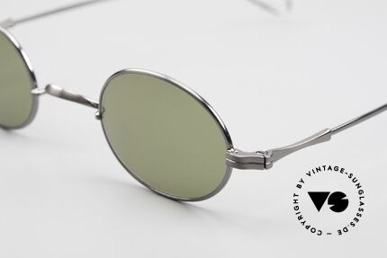 Lunor II 10 Ovale Sonnenbrille Gunmetal, Sonnengläser (100% UV) können ggf. getauscht werden, Passend für Herren und Damen Lunor II 10 Ovale Sonnenbrille Gunmetal, Sonnengläser (100% UV) können ggf. getauscht werden, Passend für Herren und Damen